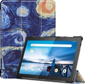 3-Vouw sleepcover hoes - Lenovo Tab M10 FHD Plus (x606F) - Van Gogh Schilderij