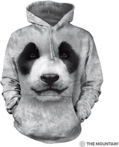 Hoodie Big Face Panda L