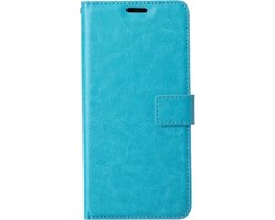 Bookcase Geschikt voor: Samsung Galaxy Xcover 5 - Turquoise - portemonnee hoesje
