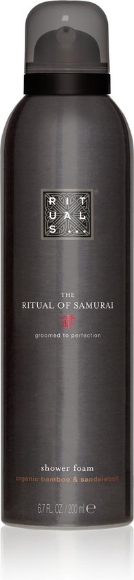 tijdelijk Dubbelzinnigheid wrijving RITUALS The Ritual of Samurai Foaming Shower Gel - 200 ml | bol.com