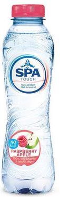 Water Spa Touch still raspberry/apple PET 0.5l - 6 stuks | bol