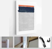 Set of Abstract Hand Painted Illustrations for Wall Decoration, Postcard, Social Media Banner, Brochure Cover Design Background - Modern Art Canvas - Vertical - 1864275469 - 80*60