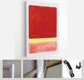 Set of Abstract Hand Painted Illustrations for Postcard, Social Media Banner, Brochure Cover Design or Wall Decoration Background. Modern Abstract Painting Artwork - Modern Art Can