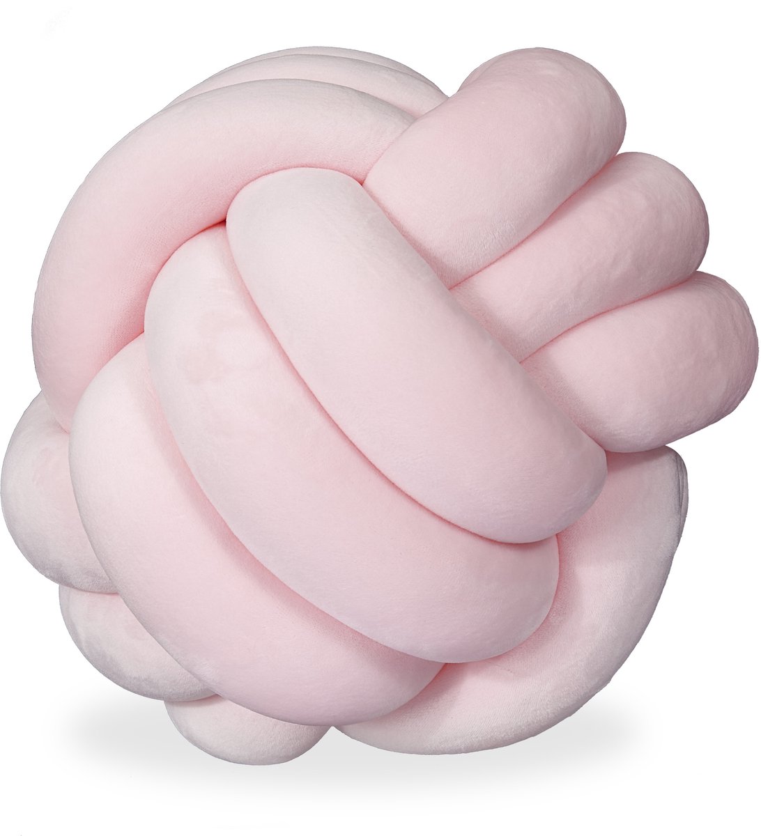 knoopkussen - Ø 25 cm - voor bank - roze