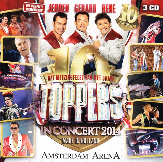 Toppers - Toppers In Concert 2014 (3 CD), Toppers | CD (album) | Muziek |  bol.com