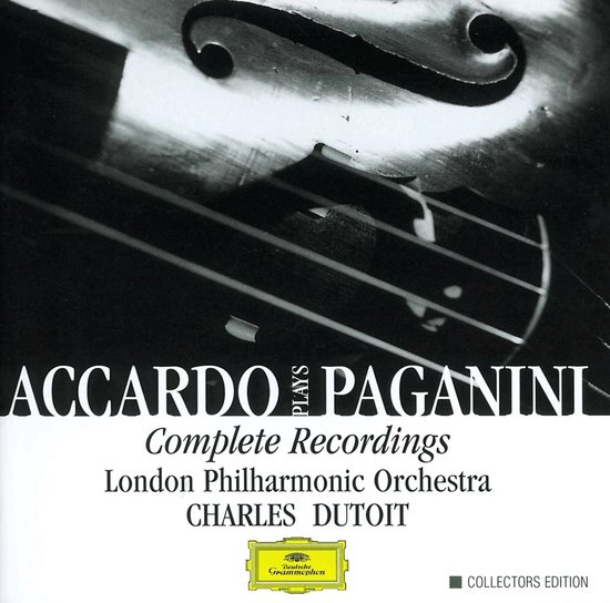 Salvatore Accardo, London Philharmonic Orchestra, Charles Dutoit - Accardo Plays Paganini Complete Recordings (6 CD)