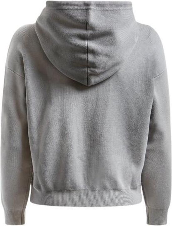 Sweat à Capuche Guess Femme - Gris, 82% Coton 18% Polyester, Coupe Confortable - 4