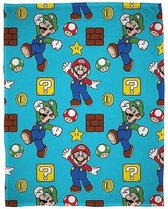 Super Mario fleecedeken - plaid | 100x150cm