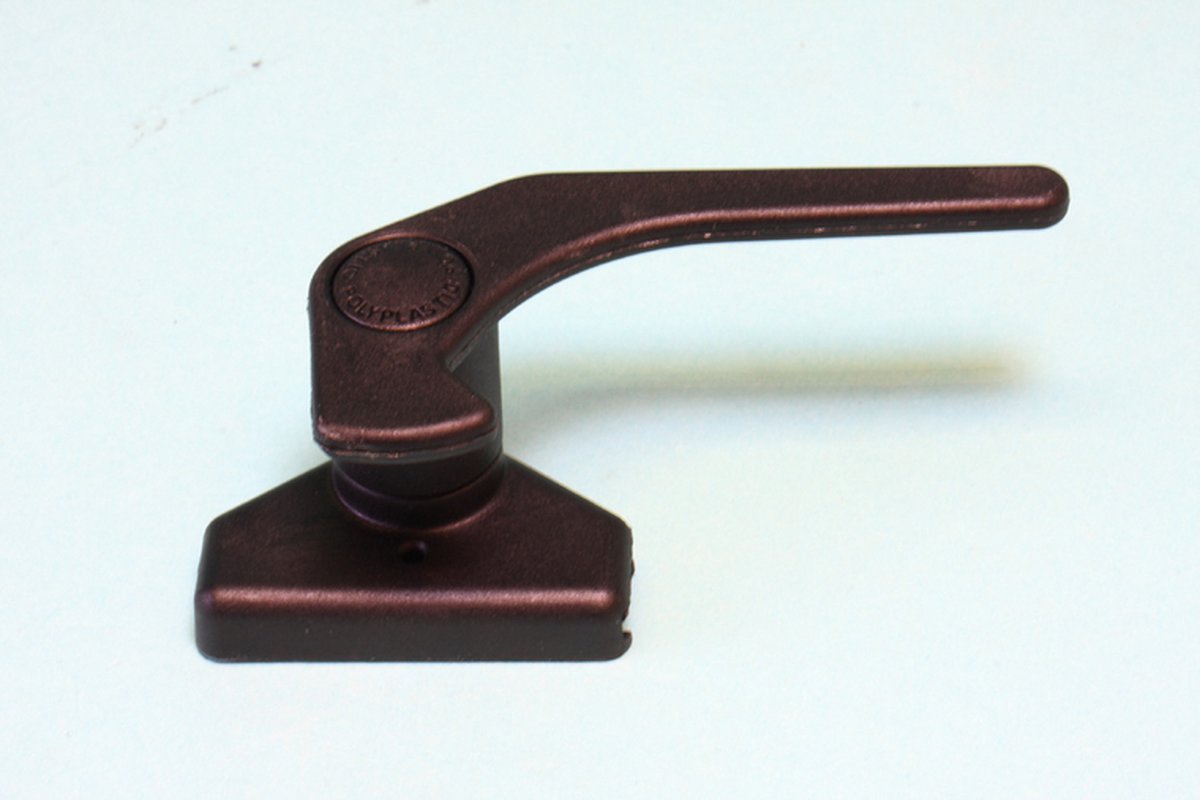 Raamaantrekker met slot POLY PLASTIC