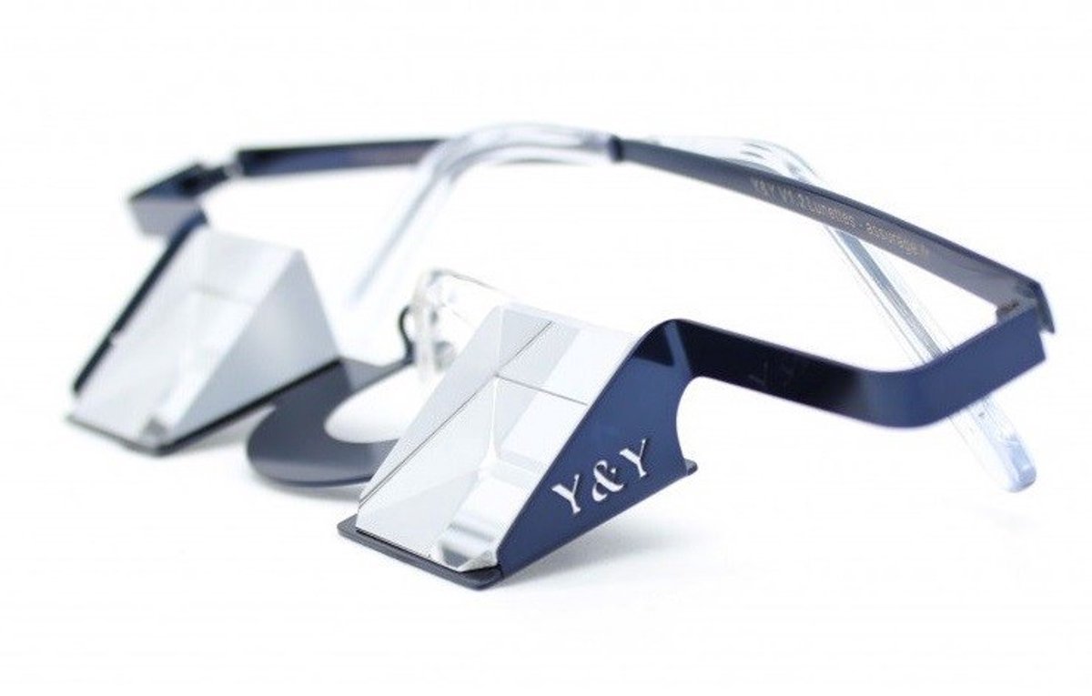 Y&Y Vertical Belay Glasses Colorful Zekerbril Blauw EOL