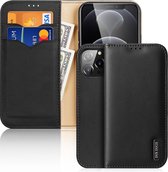 iPhone 13 Pro Max Hoesje - Dux Ducis Hivo Wallet Case - Zwart
