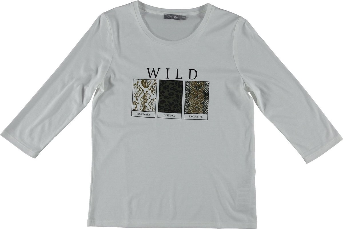 Geisha - T-Shirt - Wit - Dames