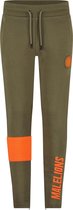 Malelions Junior Sport Captain Trackpants - Army/Orange