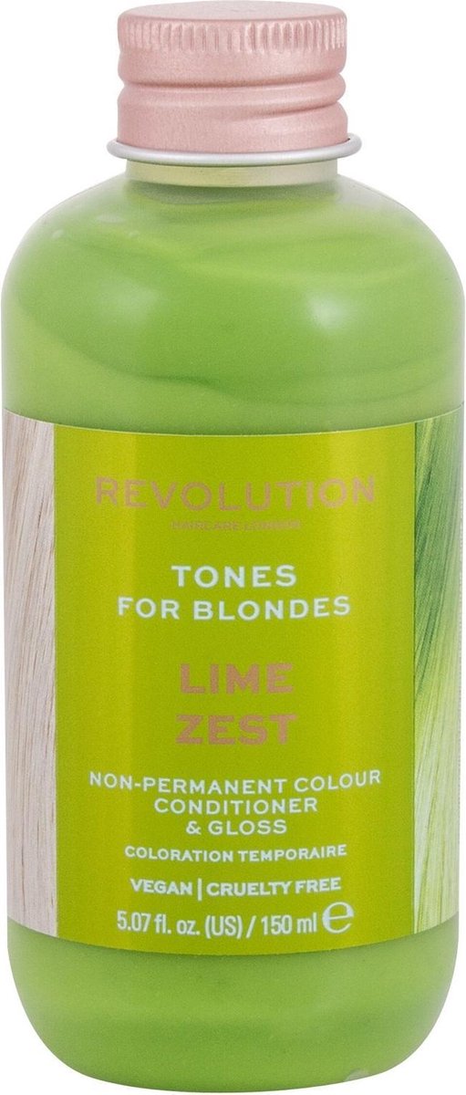 Hair Tones For Blondes kleuring lotion voor blond haar Lime Zest 150ml