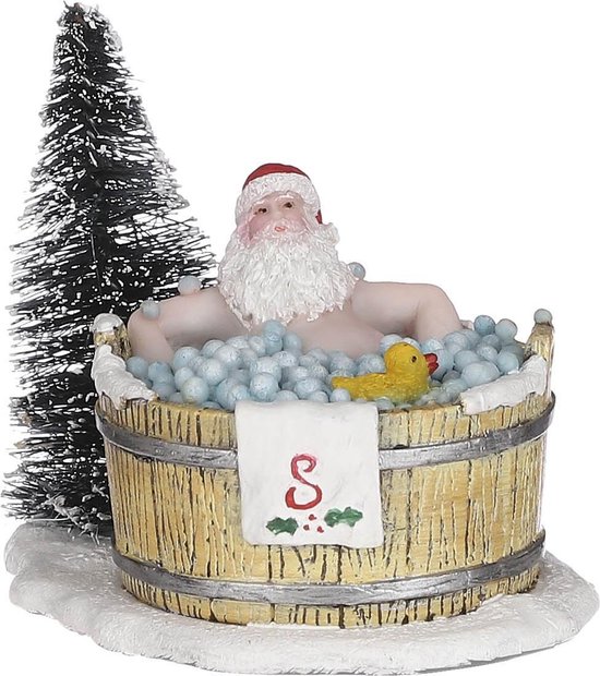 Luville - Père Noël dans un bain à remous - Maisons de Villages de Noël |  bol.com
