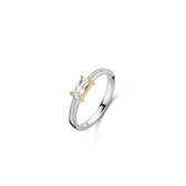 TI SENTO - Milano Ring 12248ZY - Zilveren dames ring - Maat 52