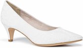 Tamaris Dames Pumps 1-1-22415-26 474 wit normal Maat: 36 EU