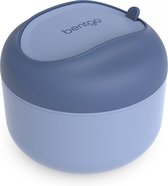 Bentgo Bowl Slate Blauw - Salade lunchbox - Kom - Yoghurt - Vork en lepel
