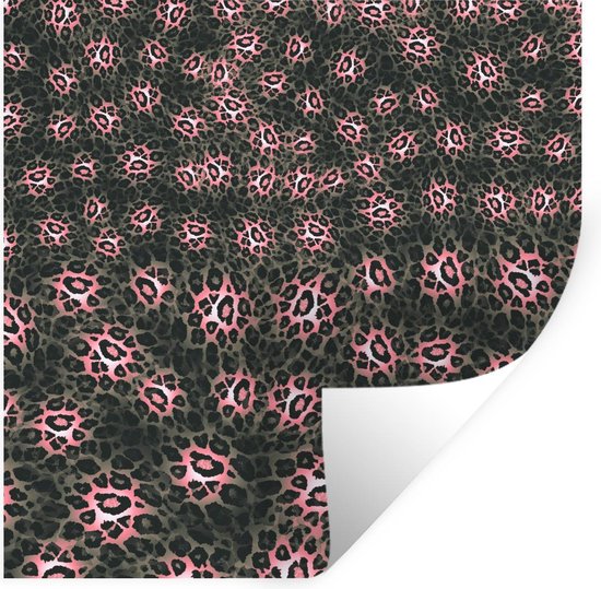 Stickers muraux - Léopard - Motifs - Animal - 30x30 cm - Film Adhésif