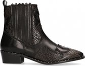 Maruti  - Sem Western Bootie - Womens - Black/Snake Smoke - 37