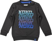 Koko Noko sweater jongens - grijs - F40858-37 - maat 116