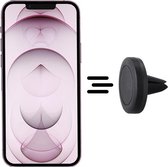 Shop4 - iPhone 13 mini Autohouder Magnetische Ventilatierooster Houder Zwart
