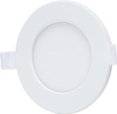 LED Downlight - Smart LED - Aigi Zumba - 6W - Aanpasbare Kleur - Inbouw Rond - Mat Wit - Aluminium - Ø105mm - BSE