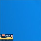 Florence Karton - Denim - 305x305mm - Ruwe textuur - 216g