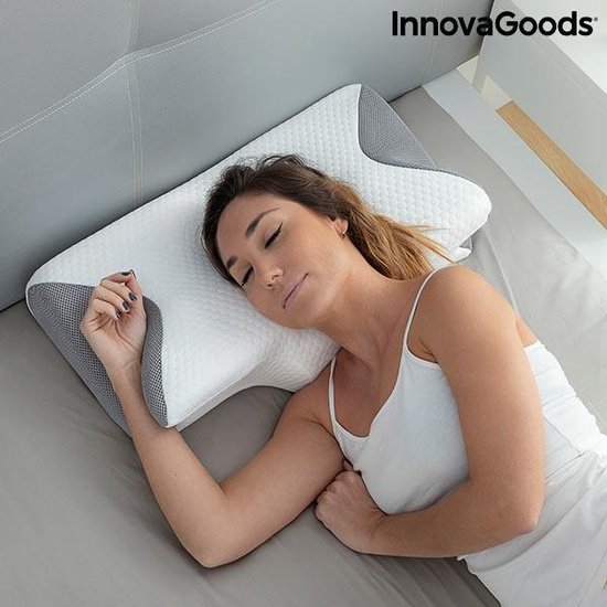 Visco-elastisch nekkussen met ergonomische contouren Conforti InnovaGoods |  bol.com
