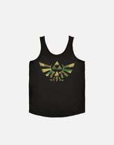Nintendo Zelda Tanktop -XL- Camo - Hyrule Zwart