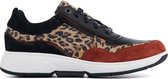 Xsensible Vrouwen Suède Leopard Lage sneakers / Damesschoenen  30204.3 Lima - Leopard - Maat 42