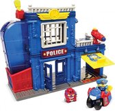 speelset Superzings politiebureau blauw 4-delig