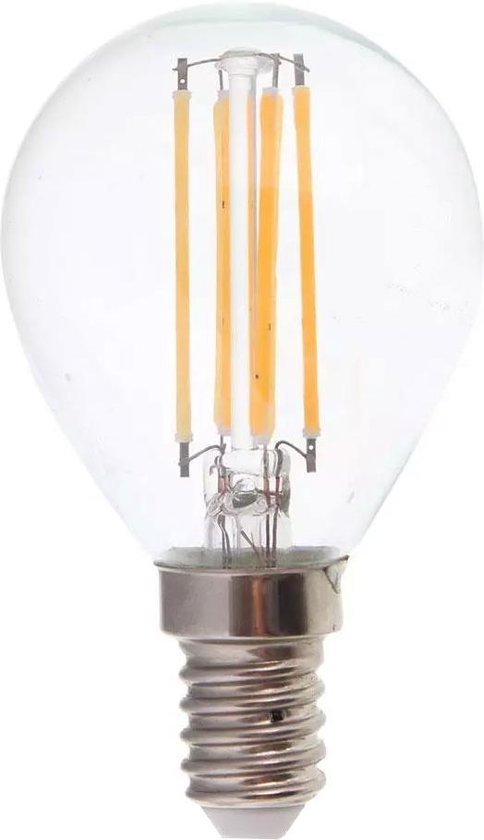 Lampe à incandescence LED E14 6 Watt 800lm P45 blanc extra chaud 2700K