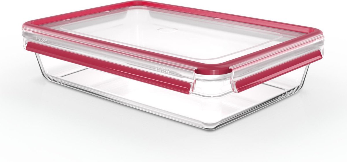 Tefal MasterSeal Glass - Vershouddoos - Glas - BPA-vrij - Geschikt voor Magnetron