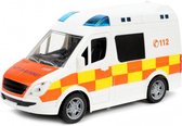 ambulance S.O.S. junior 22 cm wit/oranje