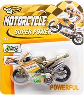 motor Super Power jongens 10 cm geel