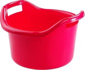 Hega Ronde Teil Barreño 6 Liter 29 X 19 Cm Handvatten Rood