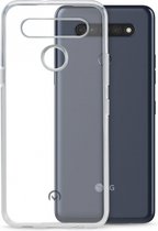 LG K51s Hoesje - Mobilize - Gelly Serie - TPU Backcover - Transparant - Hoesje Geschikt Voor LG K51s