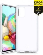 ITSkins Spectrum Frost cover voor Samsung Galaxy A71 - Level 2 bescherming - Transparant