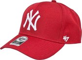47 Brand New York Yankees MVP Cap B-MVPSP17WBP-RD, Unisex, Rood, Pet, maat: One size