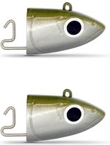 Fiiish Black Minnow - Jigheads Off Shore - Khaki - 10g - 2 Stuks - Khaki