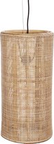 Hanglamp fijn geweven bamboe - (D)40 x (H)80 cm