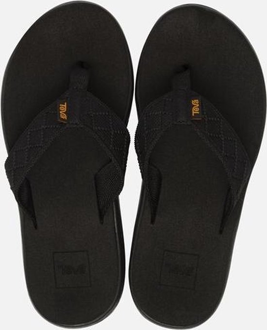 Teva M REFLIP Heren Slippers Zwart Oranje