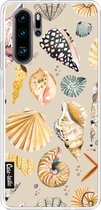 Casetastic Huawei P30 Pro Hoesje - Softcover Hoesje met Design - Sea Shells Sand Print