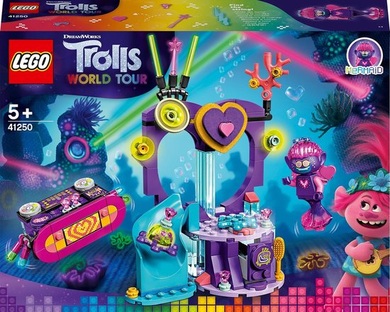 LEGO Trolls Les 2 : tournée mondiale La soirée dansante de Techno Island  41250 - Kit... | bol.com