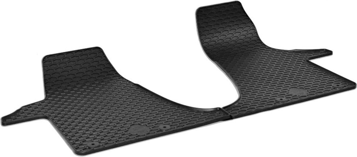 Automatten voor Volkswagen T6.1 Multivan (vanaf 2019) - 2-delig - Rubber