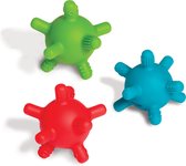 Edushape Bijtfiguurtjes Gummybal - 3 stuks