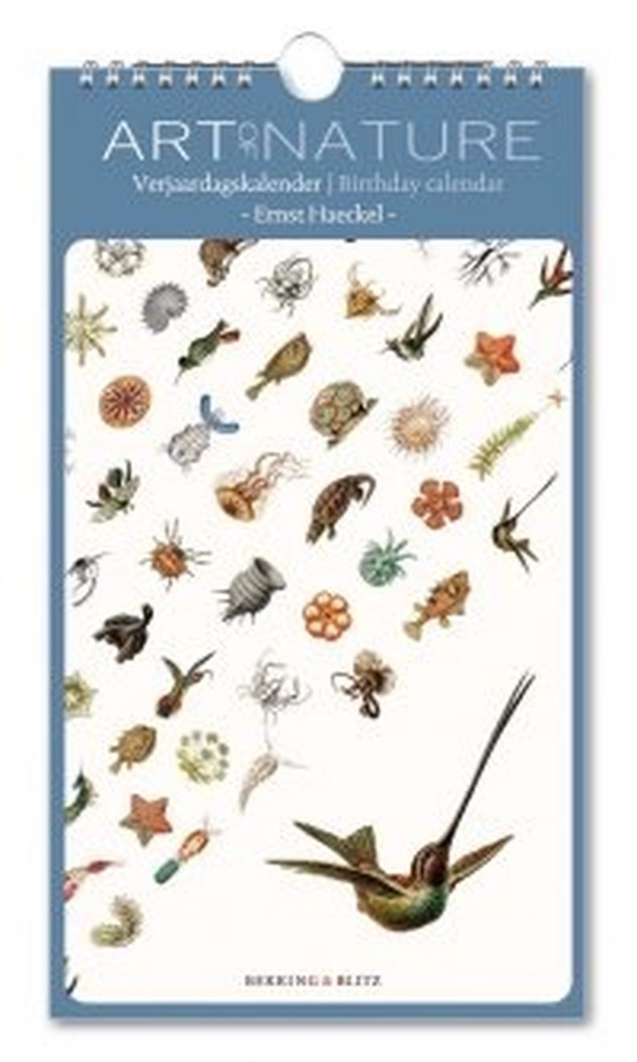 Verjaardagskalender: Art of Nature, Ernst Haeckel, Teylers Museum