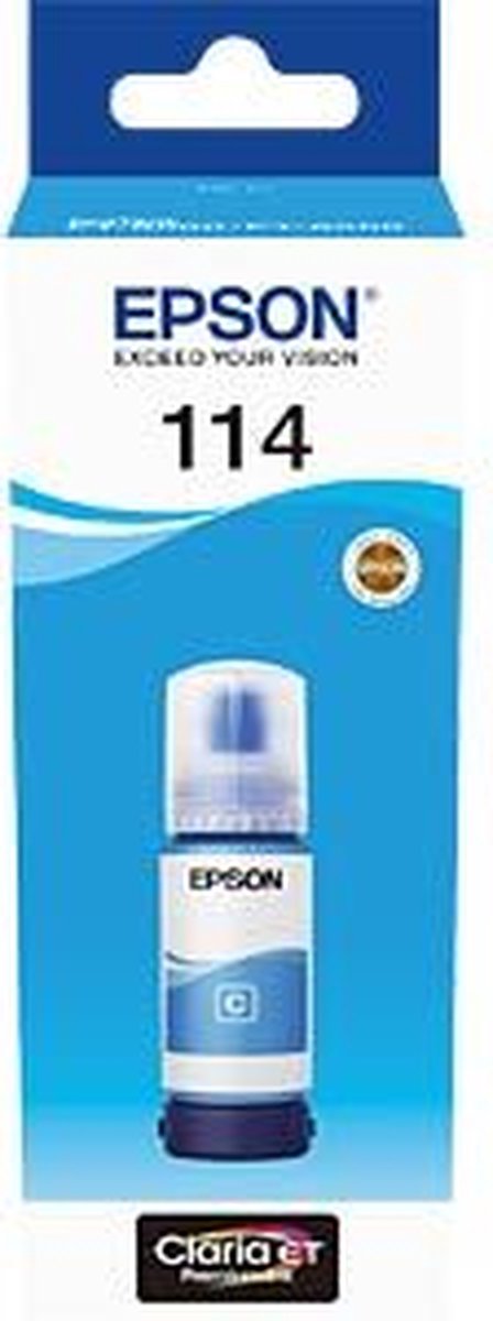 Epson 114 Inktflesje Cyaan