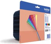 Compatibele inktcartridge Brother LC-223VALBP Zwart Magenta Cyaan Geel